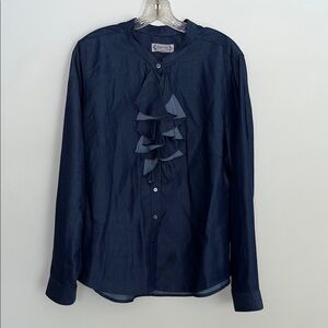 Nanette Lepore Midnight Blue Blouse